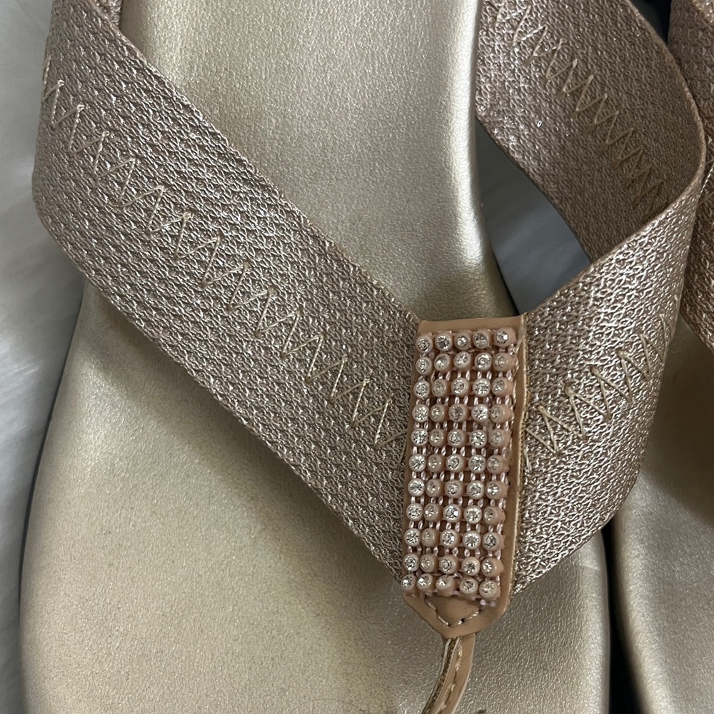 White Mt. Wedge Sandals - Picture 3 of 11